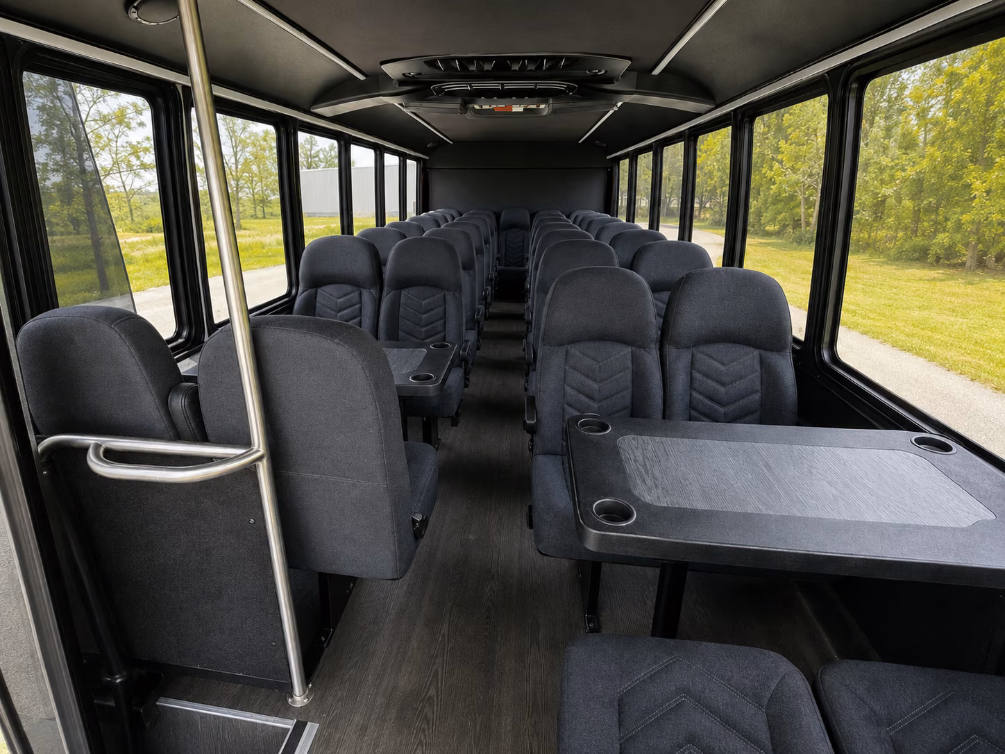 redmond 15 passenger minibus inside