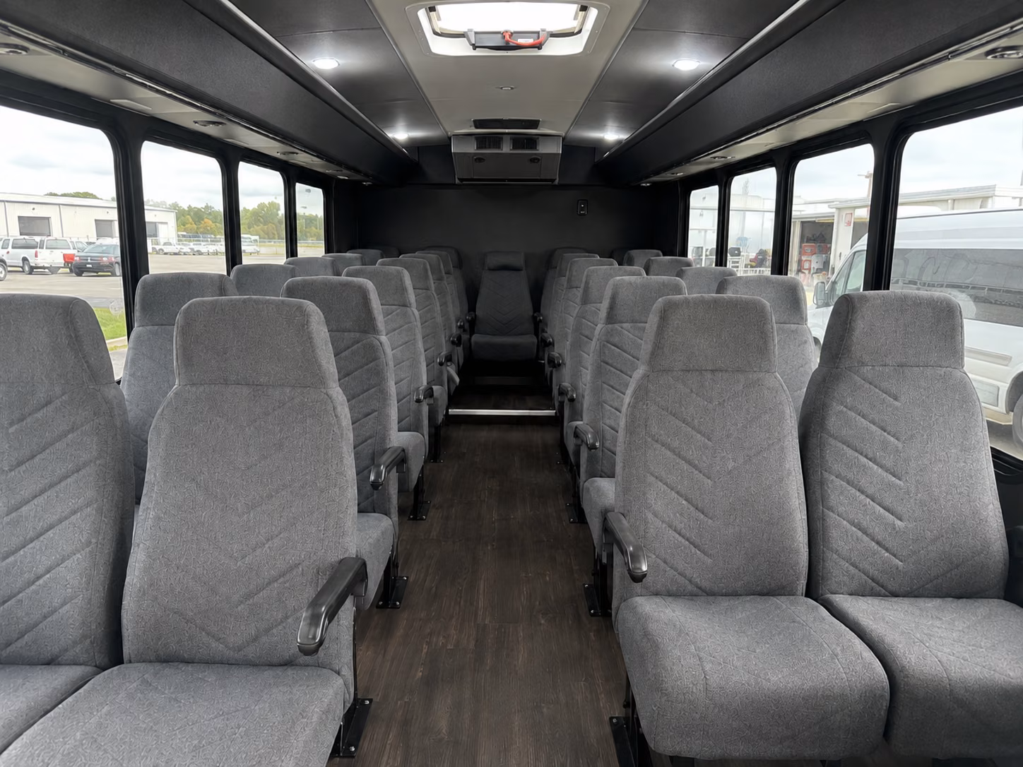redmond 20 passenger minibus interior