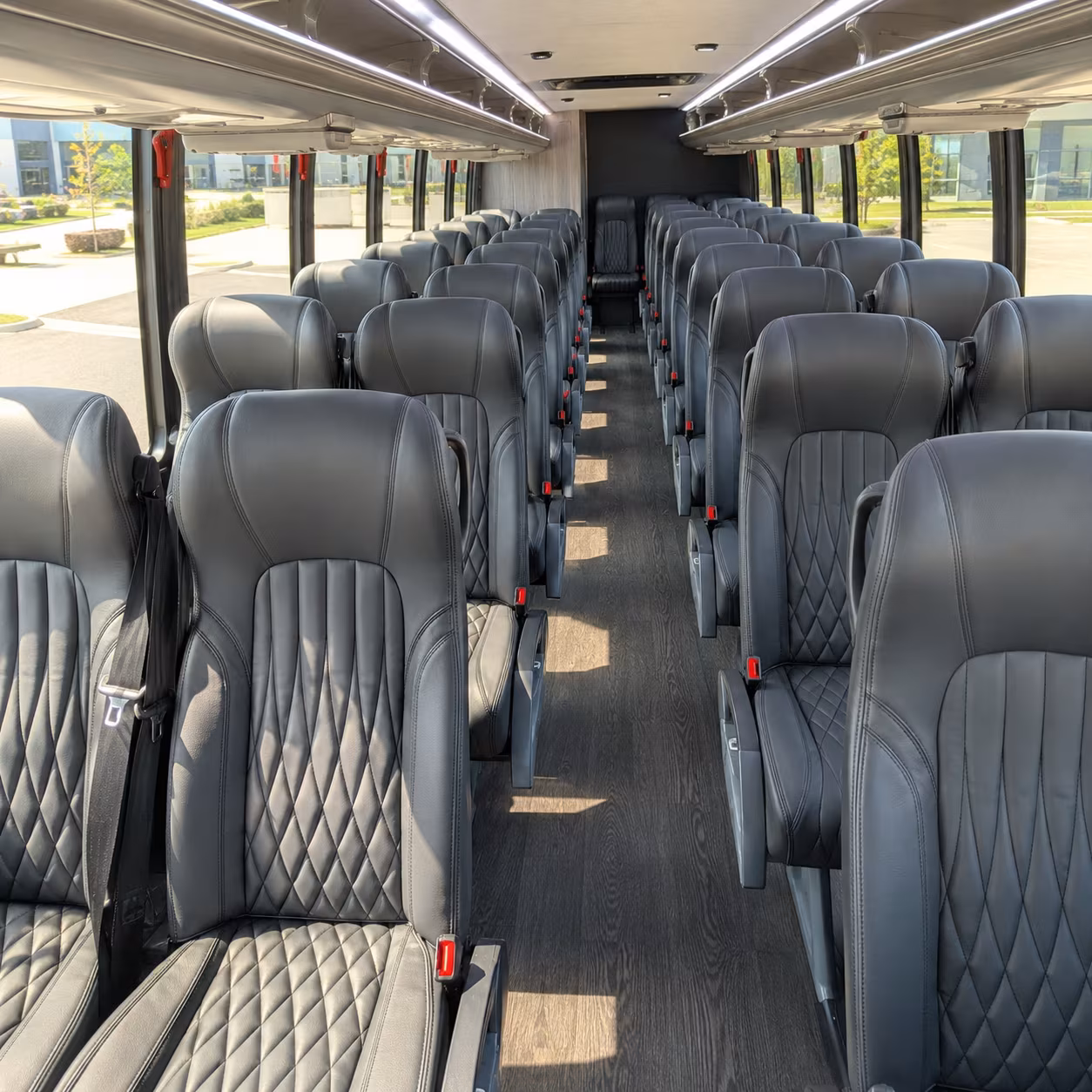 redmond 30 passenger minibus interior