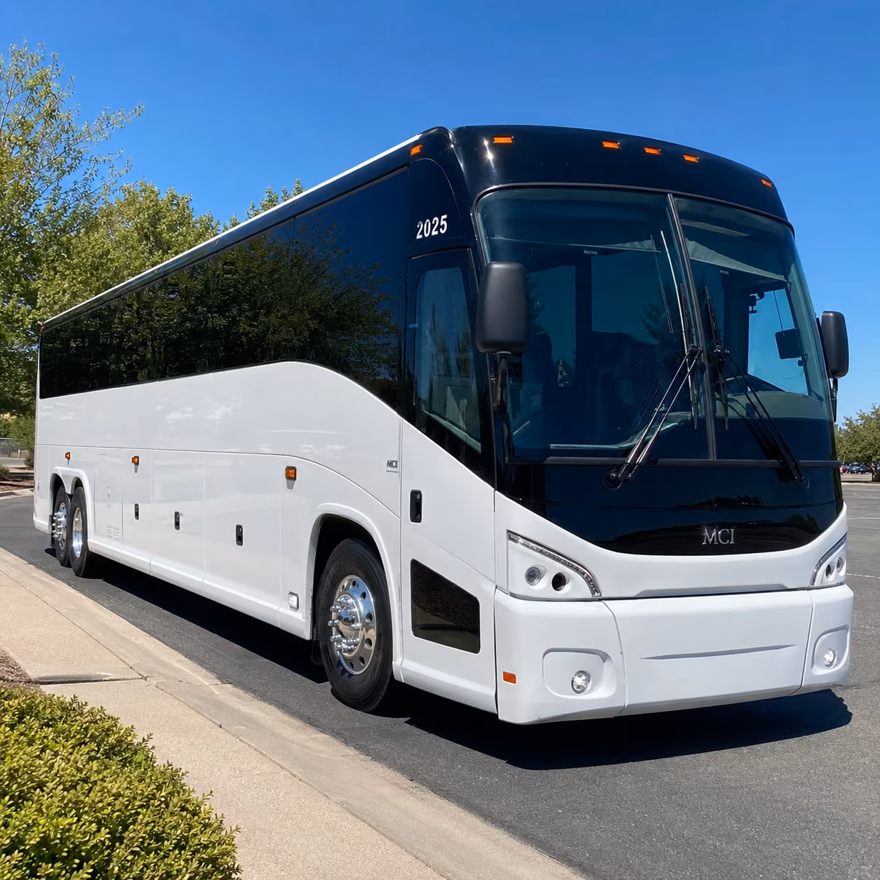 redmond 56 passenger charter bus