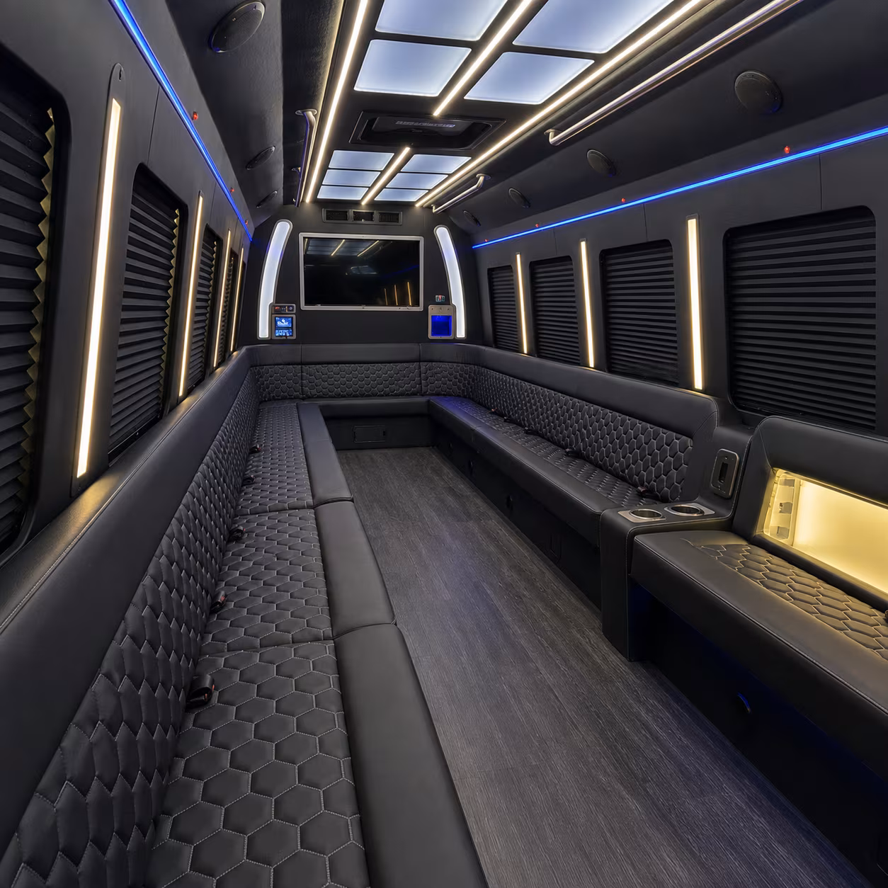 redmond party bus inside