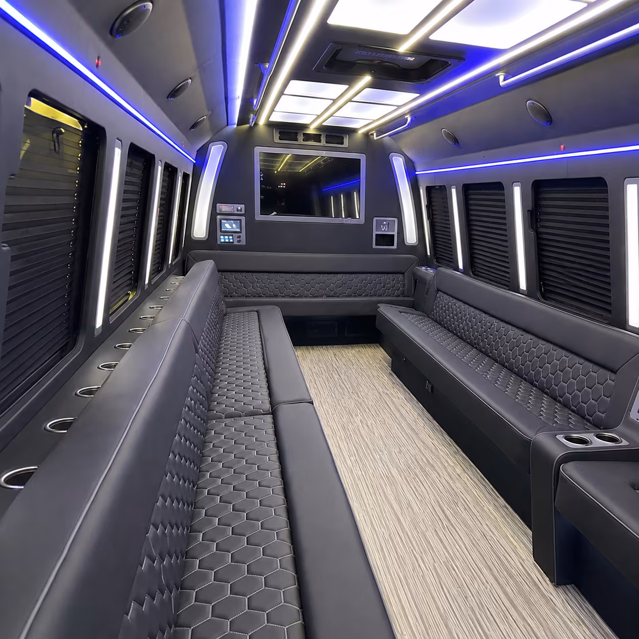 redmond party bus interior