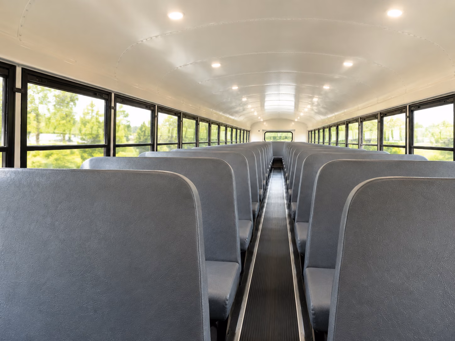 redmond school bus inside