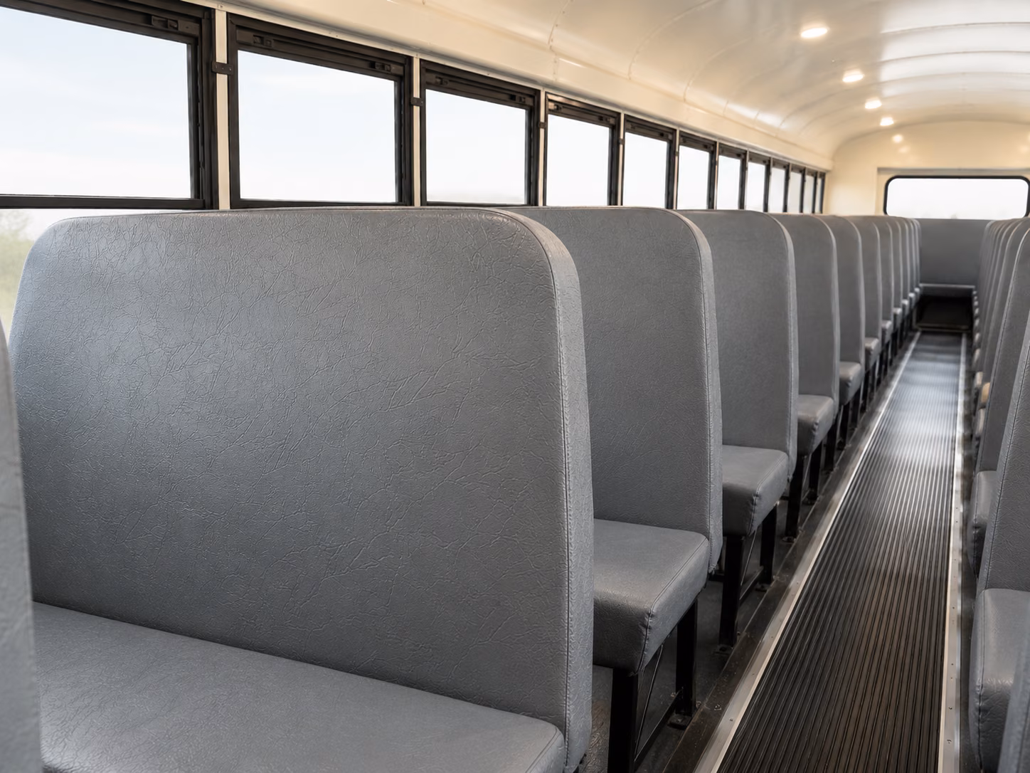 redmond school bus interior