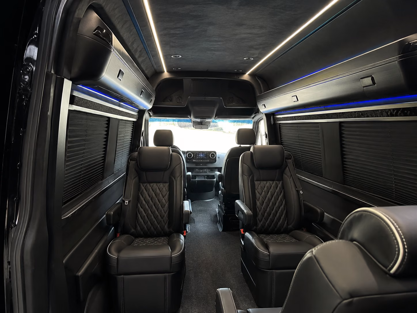 redmond sprinter van with driver inside