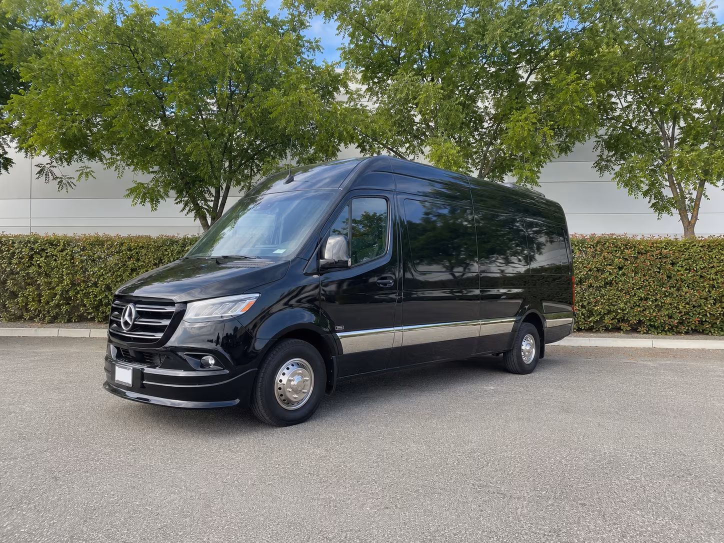 redmond sprinter van with driver