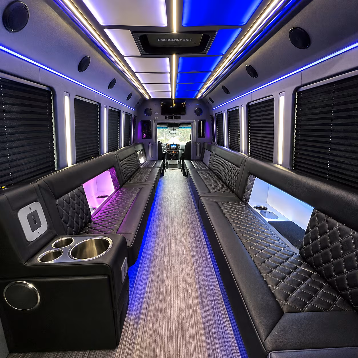 redmond town center eastside entertainment district party bus rental